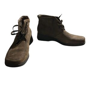 Mephisto Brown Suede Desert Chukka Boots | Size 10